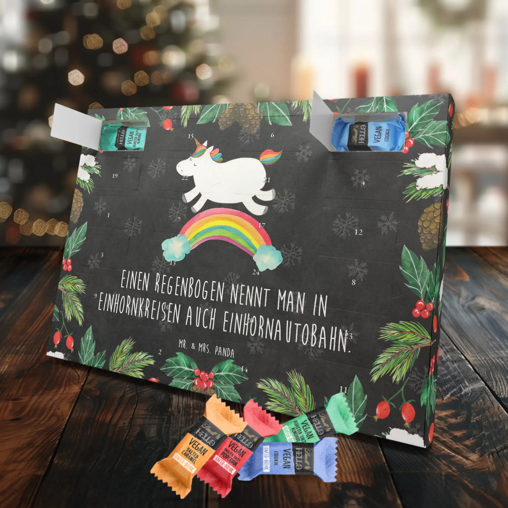 Veganer Adventskalender Einhorn Regenbogen Schokoladen Adventskalender, Einhorn, Einhörner, Einhorn Deko, Pegasus, Unicorn, Regenbogen, Glitzer, Einhornpower, Erwachsenwerden, Einhornautobahn