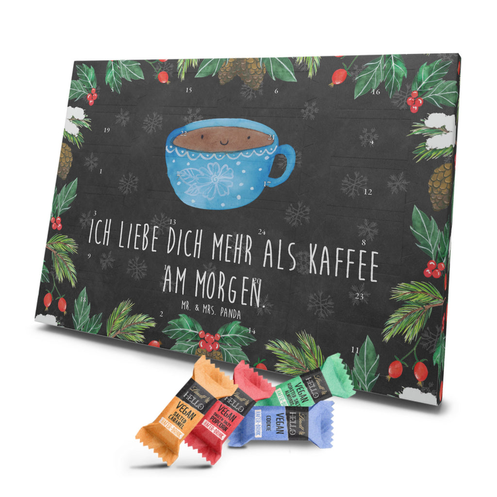 Veganer Adventskalender Kaffee Tasse Schokoladen Adventskalender, Tiermotive, Gute Laune, lustige Sprüche, Tiere, Kaffee, Tasse, Liebe, Geschmack, Genuss, Glücklich