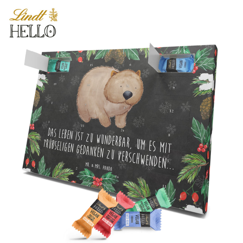 Veganer Adventskalender Wombat Schokoladen Adventskalender, Tiermotive, Gute Laune, lustige Sprüche, Tiere, Wombat, Das Leben ist schön, Motivation, Spruch, Australien