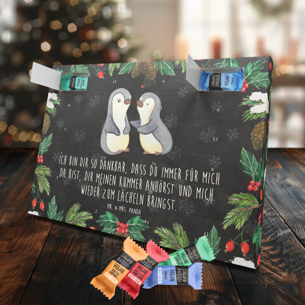 Veganer Adventskalender Pinguine trösten Schokoladen Adventskalender, Liebe, Partner, Freund, Freundin, Ehemann, Ehefrau, Heiraten, Verlobung, Heiratsantrag, Liebesgeschenk, Jahrestag, Hocheitstag, Valentinstag, Geschenk für Frauen, Hochzeitstag, Mitbringsel, Geschenk für Freundin, Geschenk für Partner, Liebesbeweis, für Männer, für Ehemann