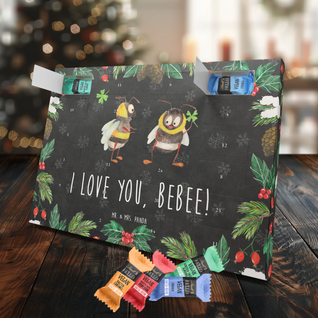 Veganer Adventskalender Bienen Paar Schokoladen Adventskalender, Liebe, Partner, Freund, Freundin, Ehemann, Ehefrau, Heiraten, Verlobung, Heiratsantrag, Liebesgeschenk, Jahrestag, Hocheitstag, Valentinstag, Geschenk für Frauen, Hochzeitstag, Mitbringsel, Geschenk für Freundin, Geschenk für Partner, Liebesbeweis, für Männer, für Ehemann, Schildkröten, verliebte Schildkröten