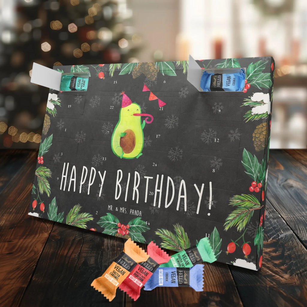 Veganer Adventskalender Avocado Geburtstag Schokoladen Adventskalender, Avocado, Veggie, Vegan, Gesund