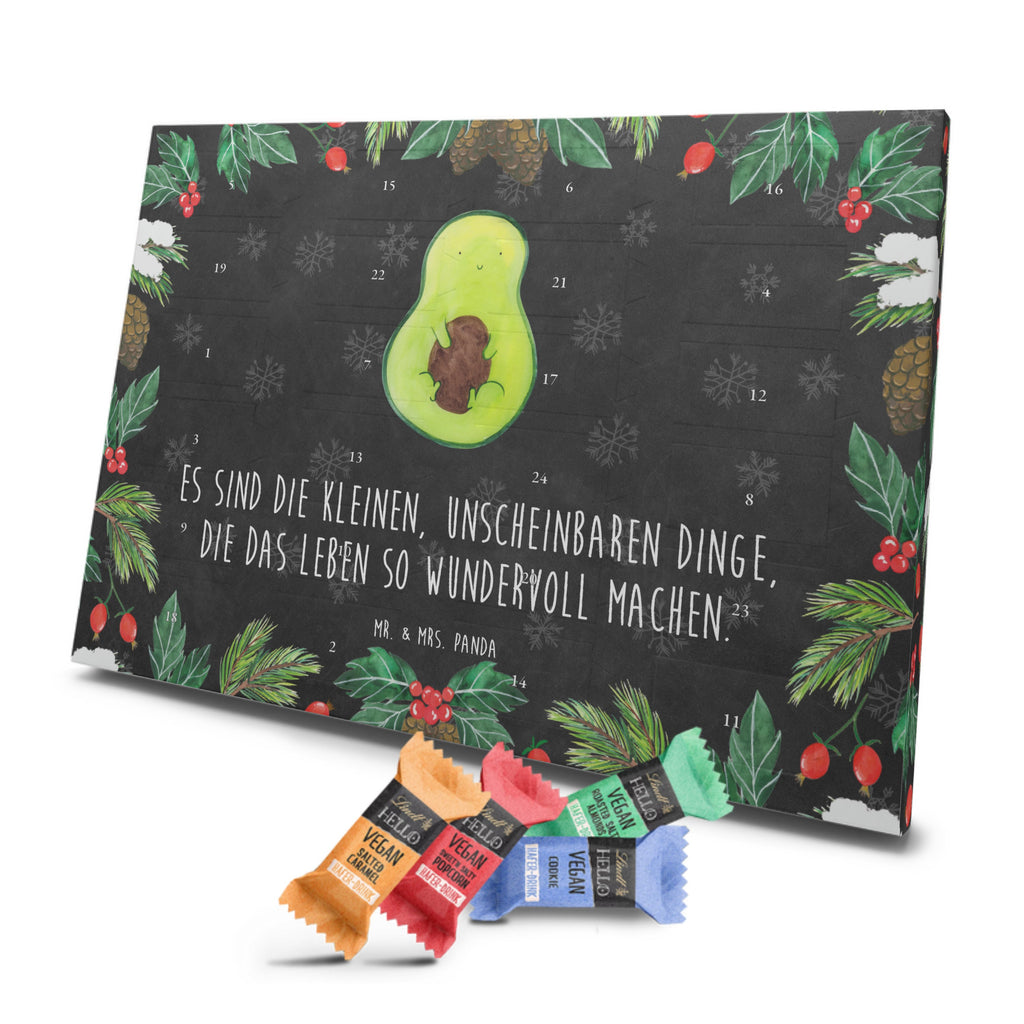 Veganer Adventskalender Avocado Kern Schokoladen Adventskalender, Avocado, Veggie, Vegan, Gesund, Avokado, Avocadokern, Kern, Pflanze, Spruch Leben