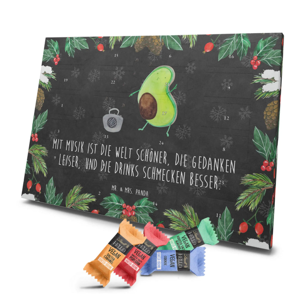 Veganer Adventskalender Avocado Tanzen Schokoladen Adventskalender, Avocado, Veggie, Vegan, Gesund