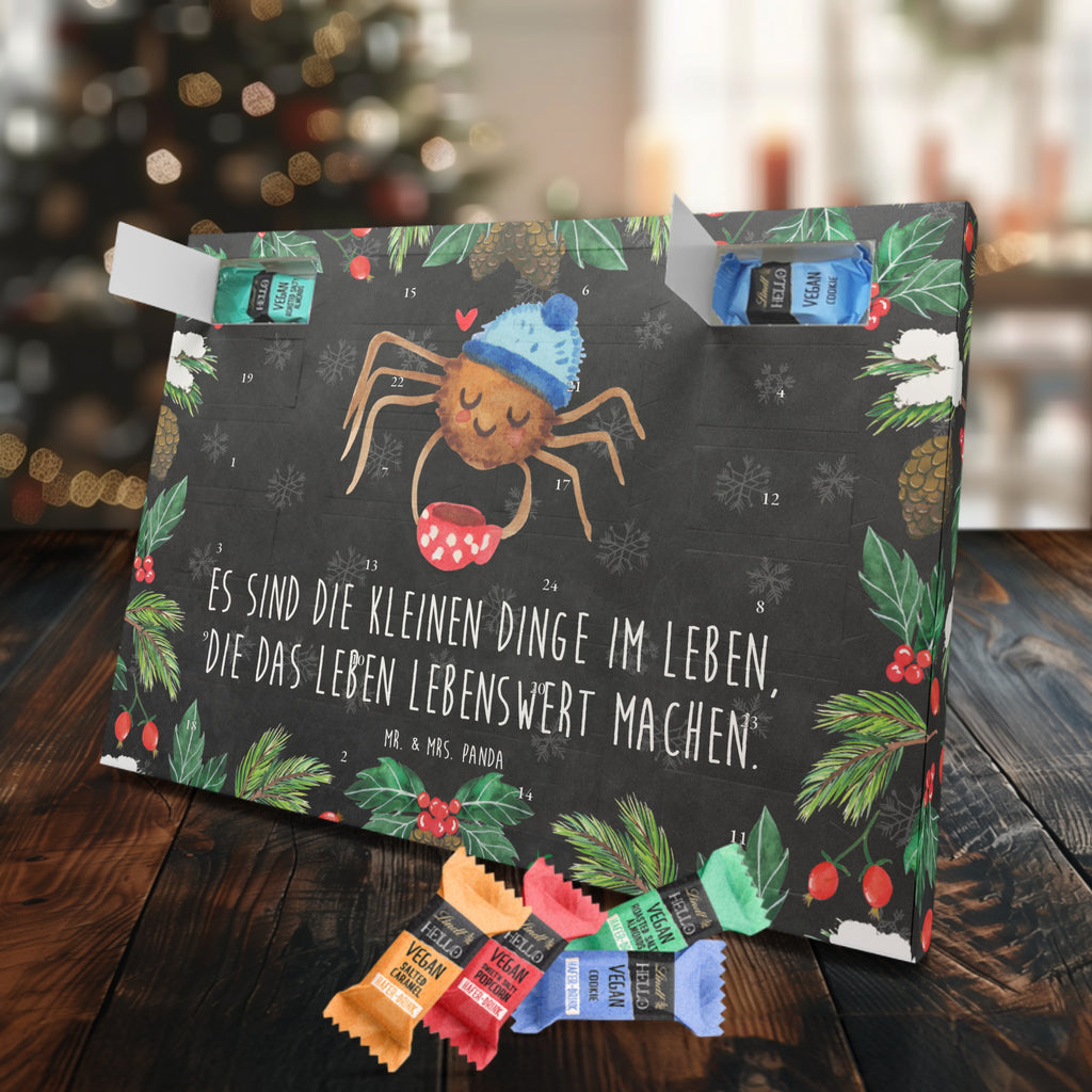 Veganer Adventskalender Spinne Agathe Kaffee Schokoladen Adventskalender, Spinne Agathe, Spinne, Agathe, Videos, Merchandise, Kaffee, Morgen, Morgenmuffel, Lebensweisheiten, Weiser Spruch