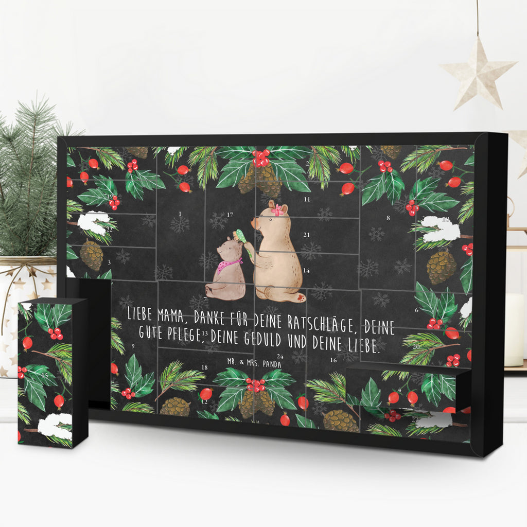 Befüllbarer Adventskalender Bär Kind Befüllbarer Adventskalender, Adventskalender zum selbst befüllen, Familie, Vatertag, Muttertag, Bruder, Schwester, Mama, Papa, Oma, Opa, Geschenk, Mutti, Mutter