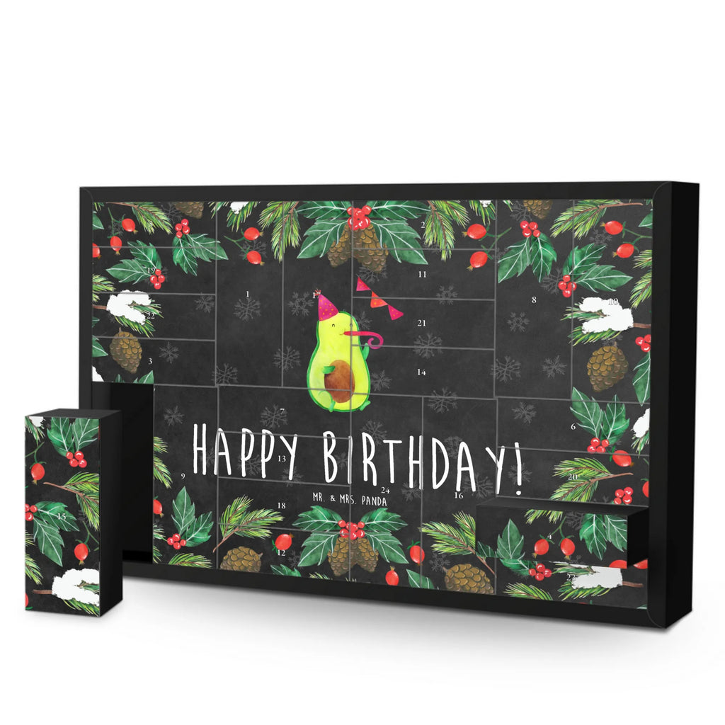 Befüllbarer Adventskalender Avocado Geburtstag Befüllbarer Adventskalender, Adventskalender zum selbst befüllen, Avocado, Veggie, Vegan, Gesund