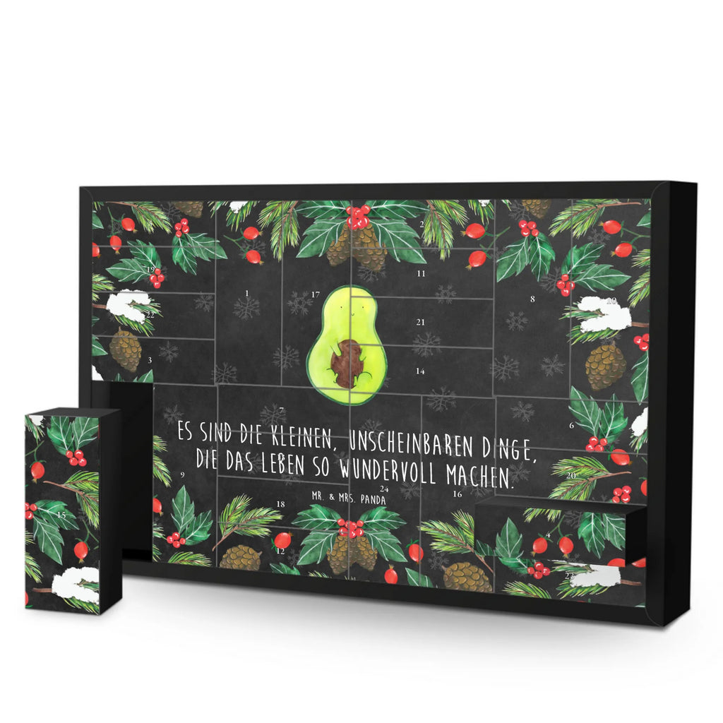 Befüllbarer Adventskalender Avocado Kern Befüllbarer Adventskalender, Adventskalender zum selbst befüllen, Avocado, Veggie, Vegan, Gesund, Avokado, Avocadokern, Kern, Pflanze, Spruch Leben