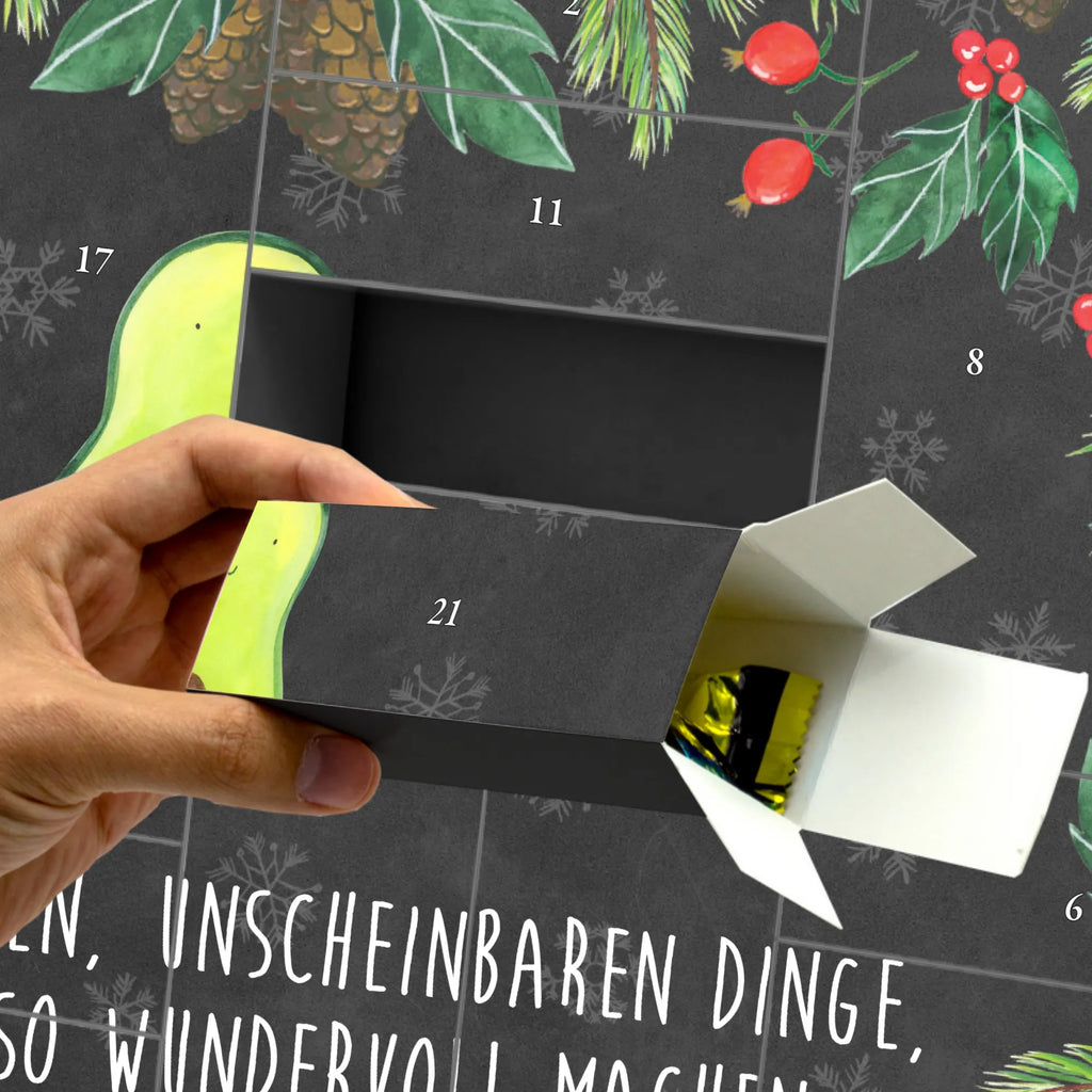 Befüllbarer Adventskalender Avocado Kern Befüllbarer Adventskalender, Adventskalender zum selbst befüllen, Avocado, Veggie, Vegan, Gesund, Avokado, Avocadokern, Kern, Pflanze, Spruch Leben