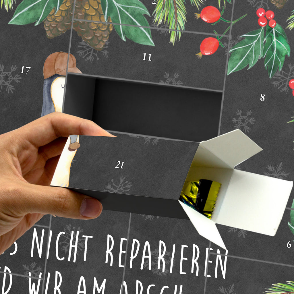 Befüllbarer Adventskalender Wenn Papa es nicht reparieren kann, sind wir am Arsch Befüllbarer Adventskalender, Adventskalender zum selbst befüllen, Familie, Vatertag, Muttertag, Bruder, Schwester, Mama, Papa, Oma, Opa, Vater, Geschenk Papa, Bester Papa der Welt