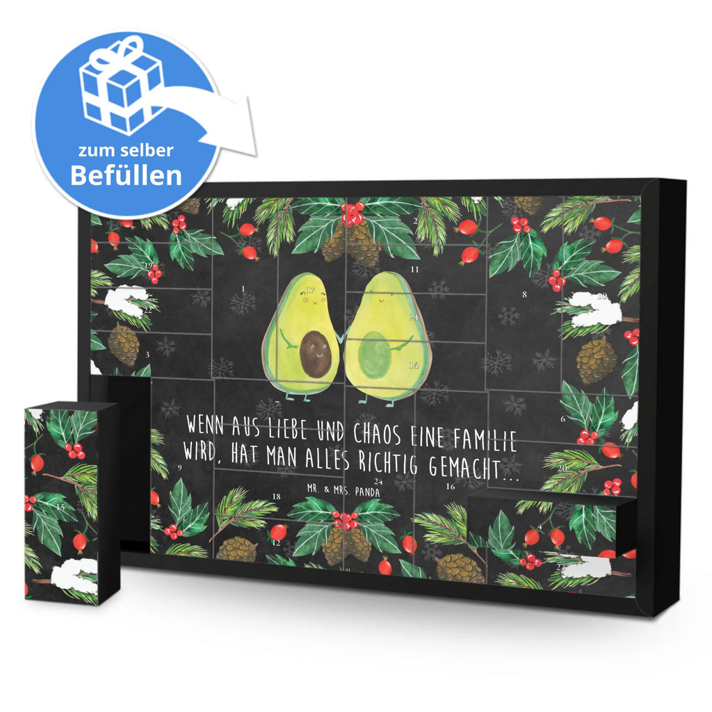 Befüllbarer Adventskalender Avocado Pärchen Befüllbarer Adventskalender, Adventskalender zum selbst befüllen, Avocado, Veggie, Vegan, Gesund, Avocuddle, Liebe, Schwangerschaft, Familie, Babyshower, Babyparty, Hochzeit, Kinder, Avocados, Geburt