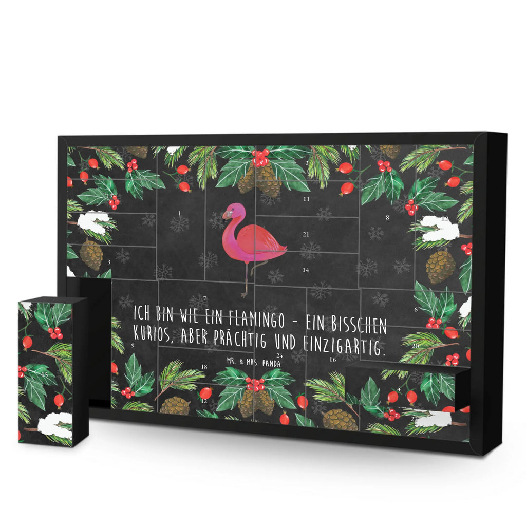 Befüllbarer Adventskalender Flamingo Classic Befüllbarer Adventskalender, Adventskalender zum selbst befüllen, Flamingo, Einzigartig, Selbstliebe, Stolz, ich, für mich, Spruch, Freundin, Freundinnen, Außenseiter, Sohn, Tochter, Geschwister