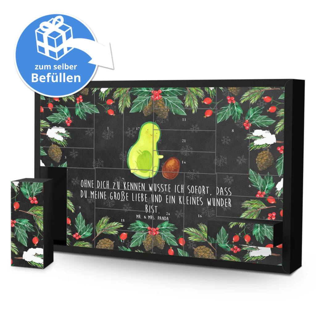 Befüllbarer Adventskalender Avocado Kern rollt Befüllbarer Adventskalender, Adventskalender zum selbst befüllen, Avocado, Veggie, Vegan, Gesund, Avocados, Schwanger, Geburt, Geburtstag, Säugling, Kind, erstes Kind, zur Geburt, Schwangerschaft, Babyparty, Baby, große Liebe, Liebe, Love