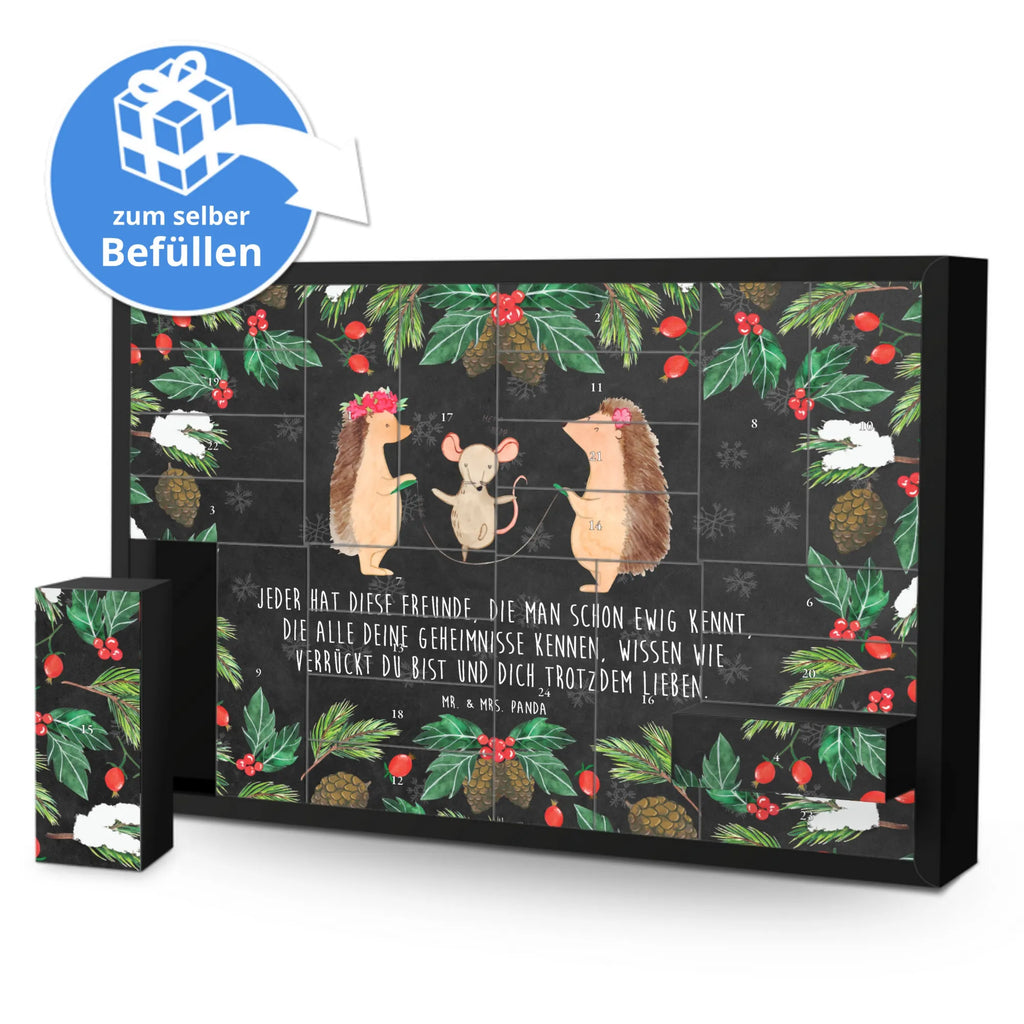 Befüllbarer Adventskalender Igel Seilhüpfen Befüllbarer Adventskalender, Adventskalender zum selbst befüllen, Tiermotive, Gute Laune, lustige Sprüche, Tiere, Igel, Maus, Seilspringen, Seilhüpfen, Kinder, Kindergarten