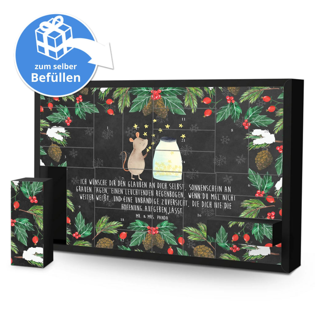 Befüllbarer Adventskalender Maus Sterne Befüllbarer Adventskalender, Adventskalender zum selbst befüllen, Tiermotive, Gute Laune, lustige Sprüche, Tiere, Maus, Sterne, Wunsch, Kind, Taufe, Taufgeschenk, Geburt, Schwangerschaft, erstes Kind, Kindergeburtstag, Geburtstag, Hoffnung, Träume