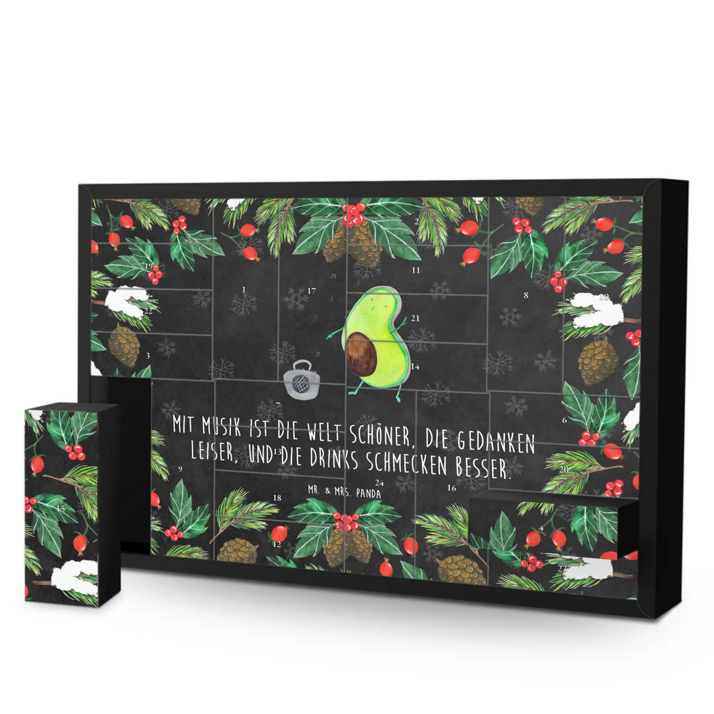 Befüllbarer Adventskalender Avocado Tanzen Befüllbarer Adventskalender, Adventskalender zum selbst befüllen, Avocado, Veggie, Vegan, Gesund