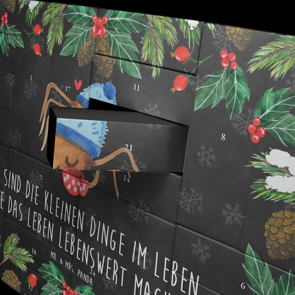 Befüllbarer Adventskalender Spinne Agathe Kaffee Befüllbarer Adventskalender, Adventskalender zum selbst befüllen, Spinne Agathe, Spinne, Agathe, Videos, Merchandise, Kaffee, Morgen, Morgenmuffel, Lebensweisheiten, Weiser Spruch