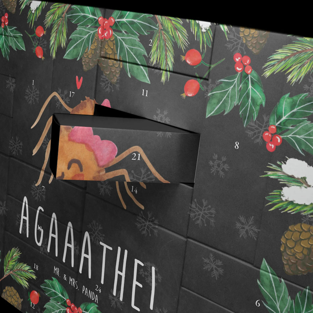 Befüllbarer Adventskalender Spinne Agathe Freude Befüllbarer Adventskalender, Adventskalender zum selbst befüllen, Spinne Agathe, Spinne, Agathe, Videos, Merchandise, Viral, Viraler Hit, Trend, Beliebte Spinne