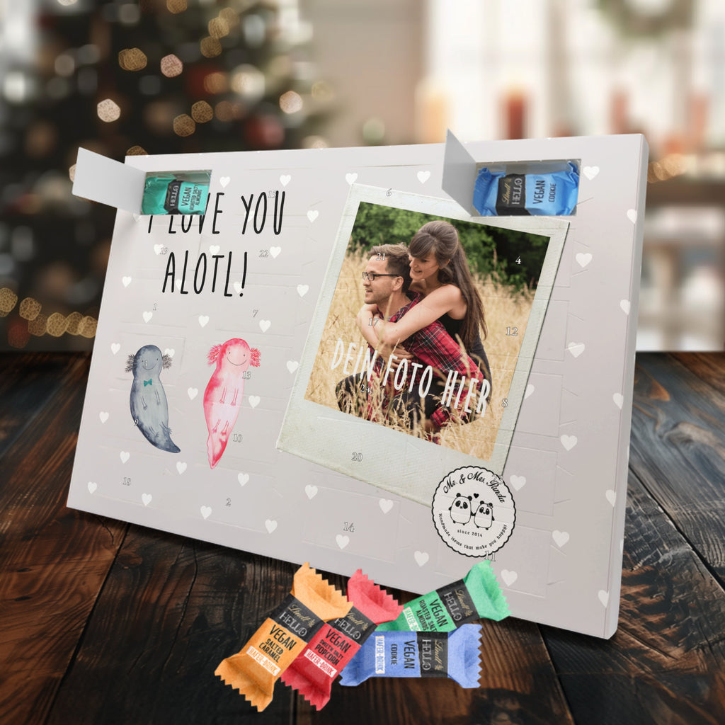 Personalisierter veganer Foto Adventskalender Axolotl Liebe Personalisierter veganer Adventskalender, Liebe, Partner, Freund, Freundin, Ehemann, Ehefrau, Heiraten, Verlobung, Heiratsantrag, Liebesgeschenk, Jahrestag, Hocheitstag, Valentinstag, Geschenk für Frauen, Hochzeitstag, Mitbringsel, Geschenk für Freundin, Geschenk für Partner, Liebesbeweis, für Männer, für Ehemann