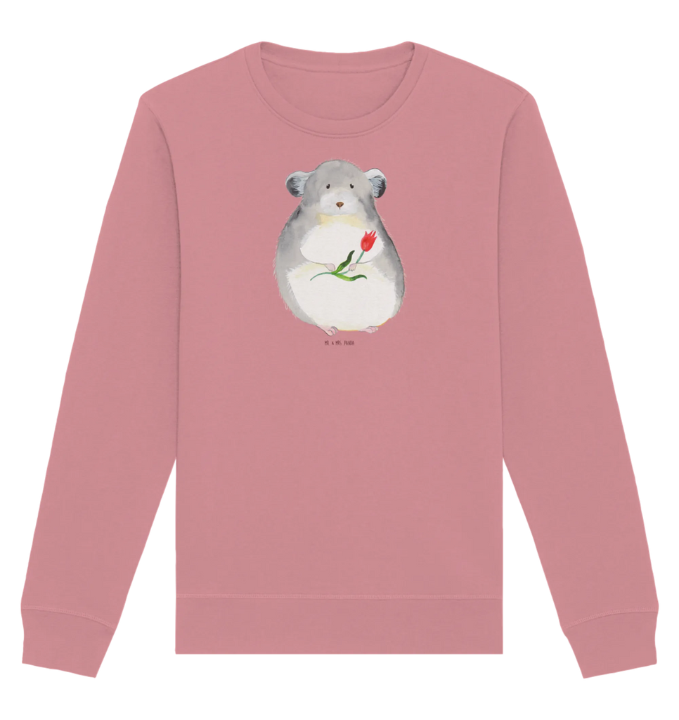 Organic Pullover Chinchilla Blume Pullover, Pullover Männer, Pullover Frauen, Sweatshirt, Sweatshirt Männer, Sweatshirt Frauen, Unisex, Tiermotive, Gute Laune, lustige Sprüche, Tiere, Chinchilla, Chinchillas, Liebeskummer, Kummer, Depressionen, traurig sein, Chaos, Glücklichsein, Büro, Büroalltag