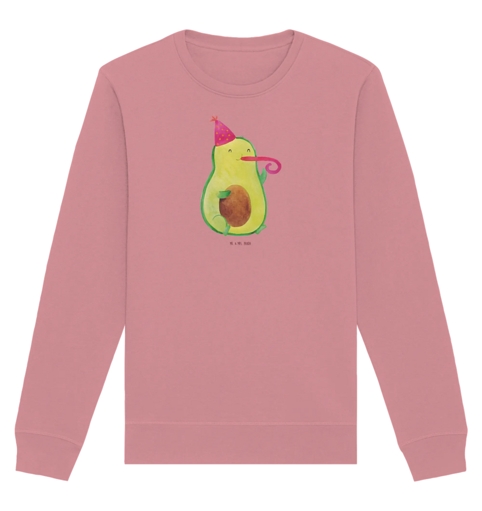 Organic Pullover Avocado Feier Pullover, Pullover Männer, Pullover Frauen, Sweatshirt, Sweatshirt Männer, Sweatshirt Frauen, Unisex, Avocado, Veggie, Vegan, Gesund, Party, Feierlichkeit, Feier, Fete, Geburtstag, Gute Laune, Tröte