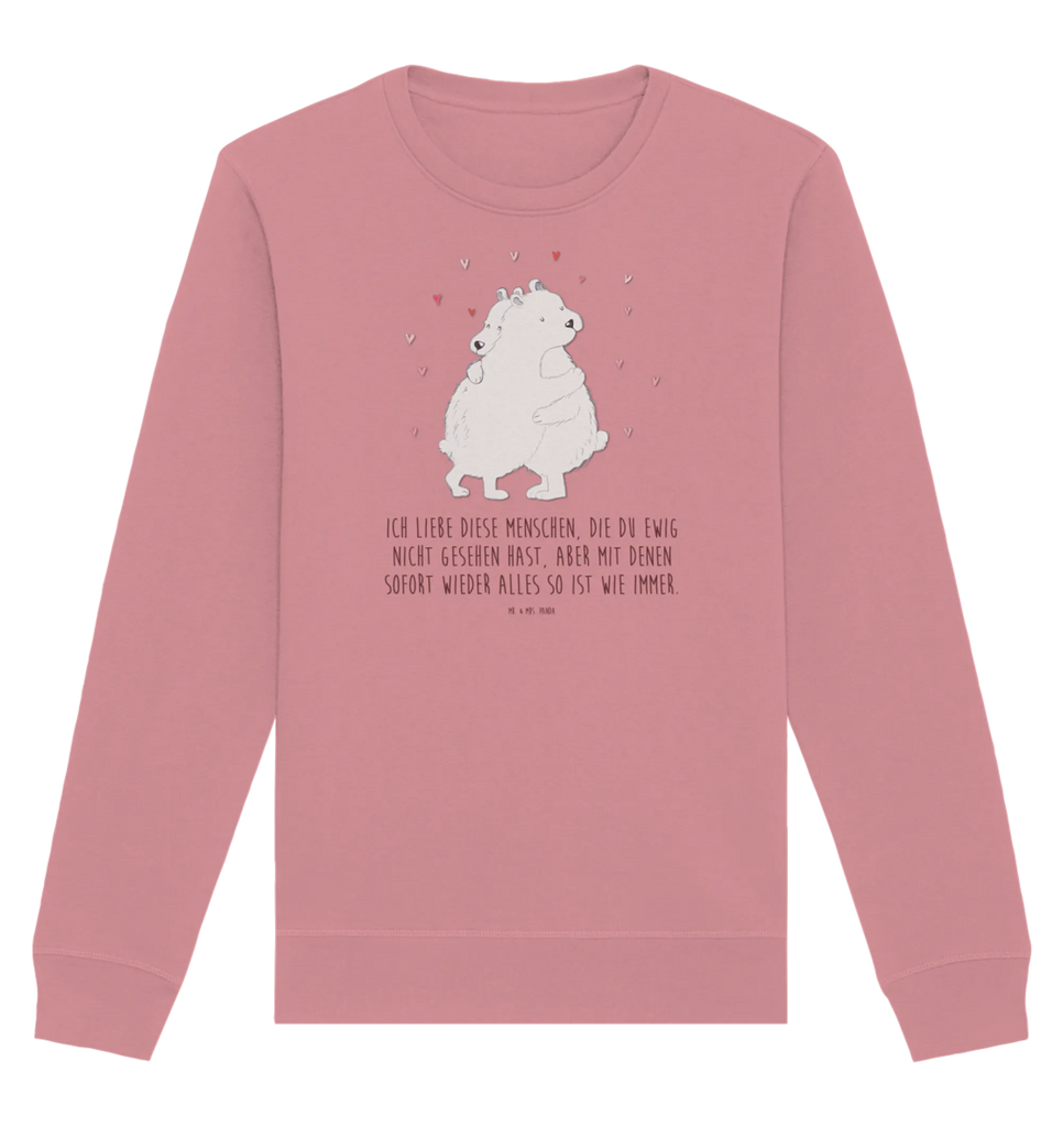 Organic Pullover Eisbär Umarmen Pullover, Pullover Männer, Pullover Frauen, Sweatshirt, Sweatshirt Männer, Sweatshirt Frauen, Unisex, Tiermotive, Gute Laune, lustige Sprüche, Tiere