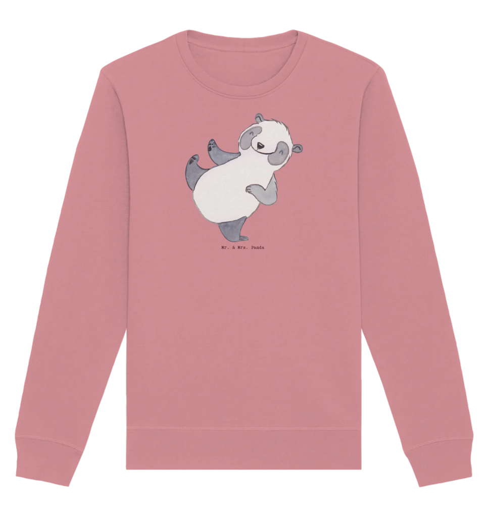 Organic Pullover Panda Kampfkunst Pullover, Pullover Männer, Pullover Frauen, Sweatshirt, Sweatshirt Männer, Sweatshirt Frauen, Unisex, Geschenk, Sport, Sportart, Hobby, Schenken, Danke, Dankeschön, Auszeichnung, Gewinn, Sportler, Kampfkunst, Kampfsportarten, Selbstverteidigung