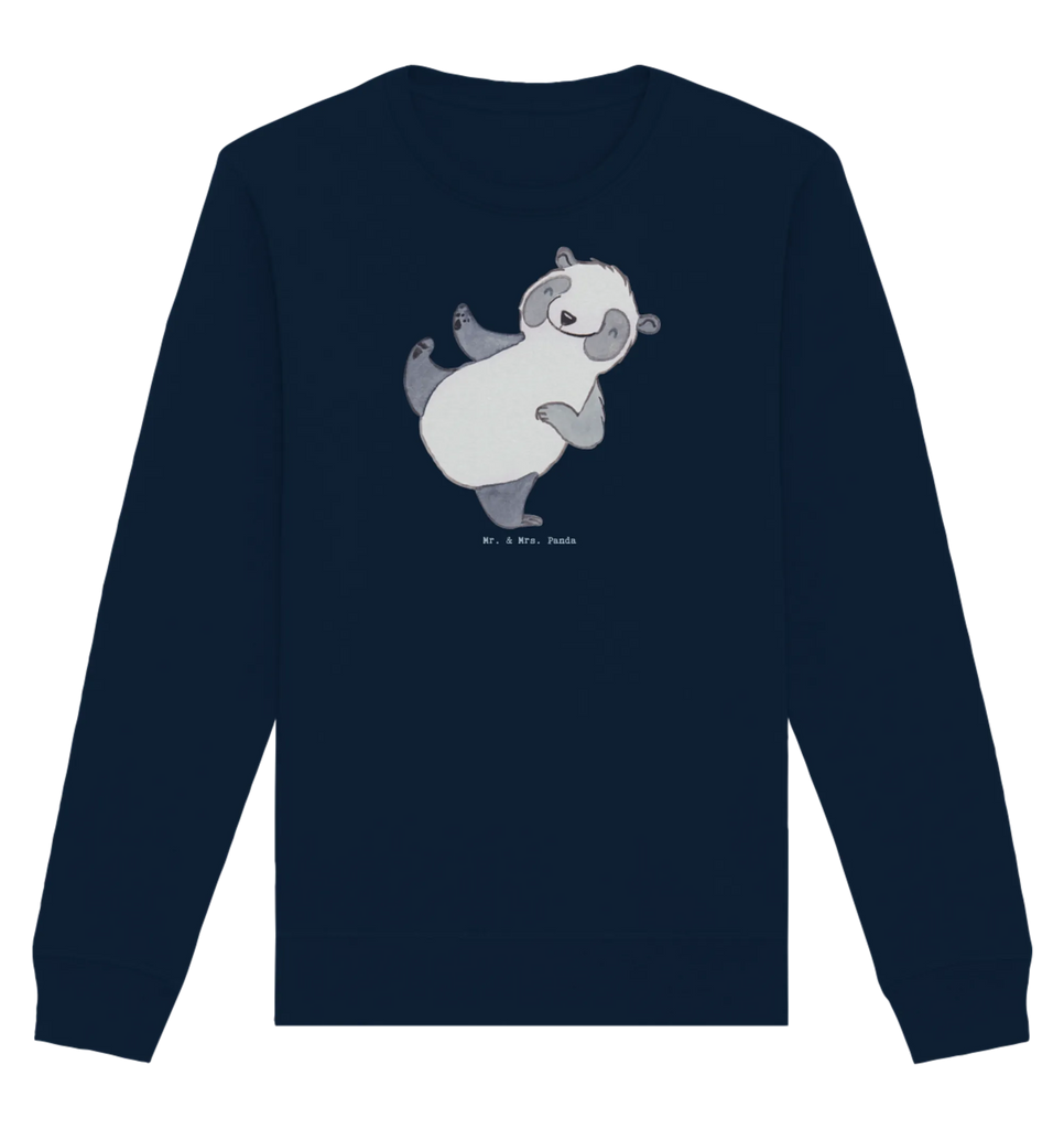 Organic Pullover Panda Kampfkunst Pullover, Pullover Männer, Pullover Frauen, Sweatshirt, Sweatshirt Männer, Sweatshirt Frauen, Unisex, Geschenk, Sport, Sportart, Hobby, Schenken, Danke, Dankeschön, Auszeichnung, Gewinn, Sportler, Kampfkunst, Kampfsportarten, Selbstverteidigung