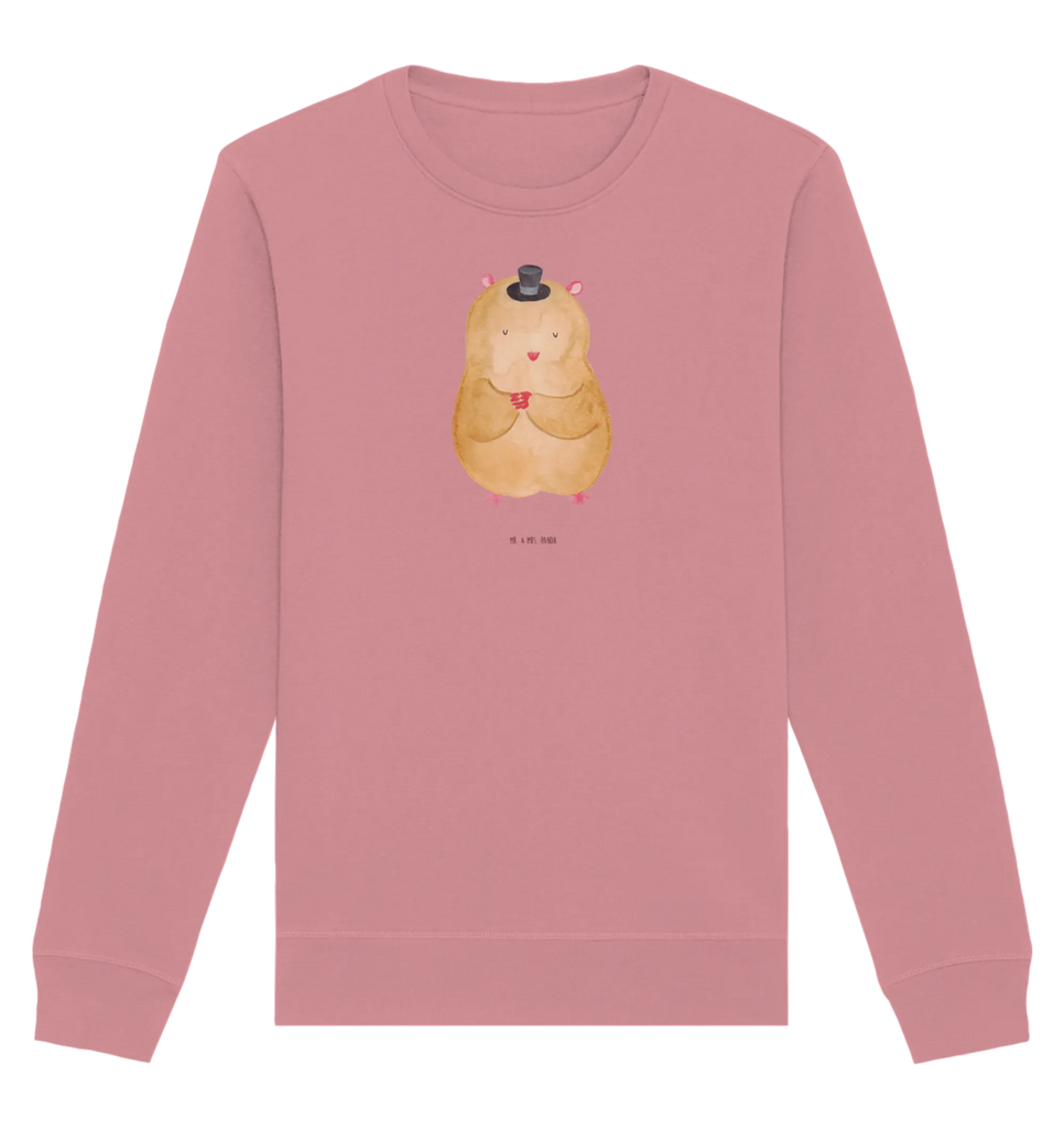 Organic Pullover Hamster Hut Pullover, Pullover Männer, Pullover Frauen, Sweatshirt, Sweatshirt Männer, Sweatshirt Frauen, Unisex, Tiermotive, Gute Laune, lustige Sprüche, Tiere, Hamster, Hut, Magier, Zylinder, Zwerghamster, Zauberer