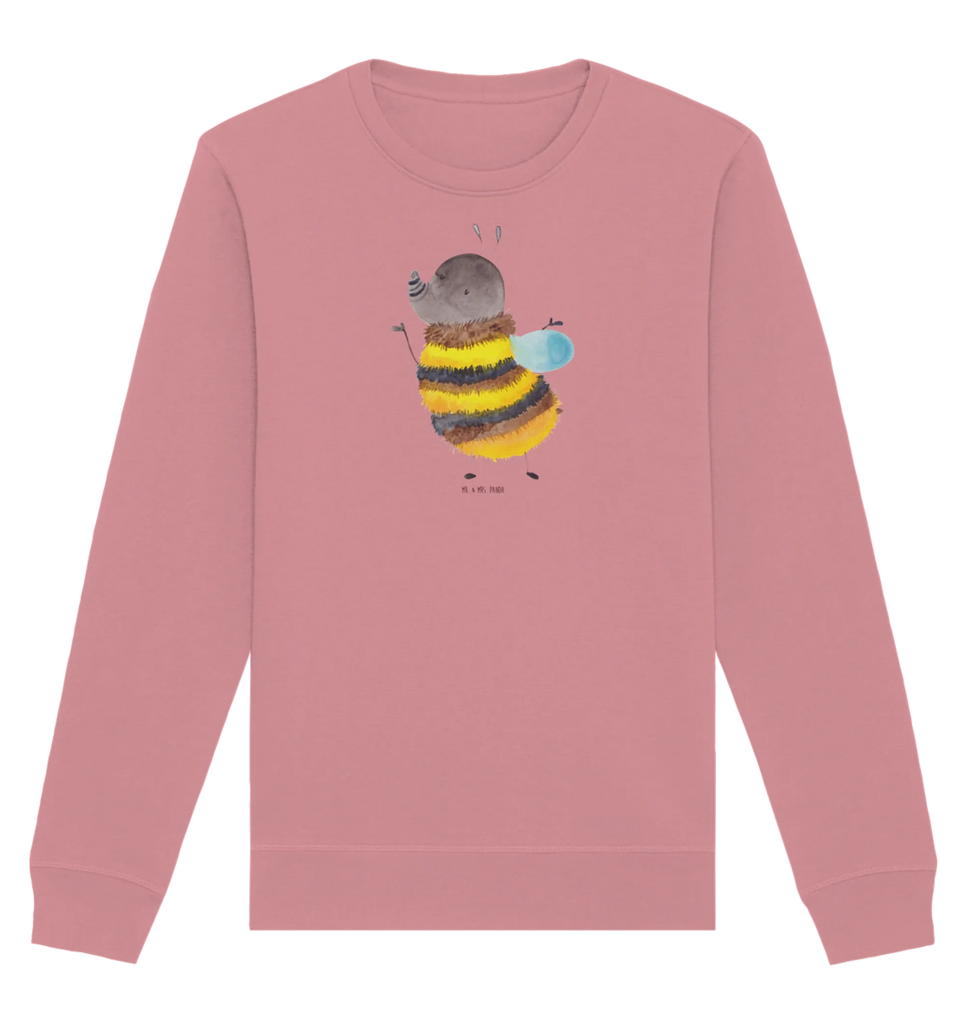 Organic Pullover Hummel flauschig Pullover, Pullover Männer, Pullover Frauen, Sweatshirt, Sweatshirt Männer, Sweatshirt Frauen, Unisex, Tiermotive, Gute Laune, lustige Sprüche, Tiere, Hummel, Flauschig, Biene, Blume, Natur