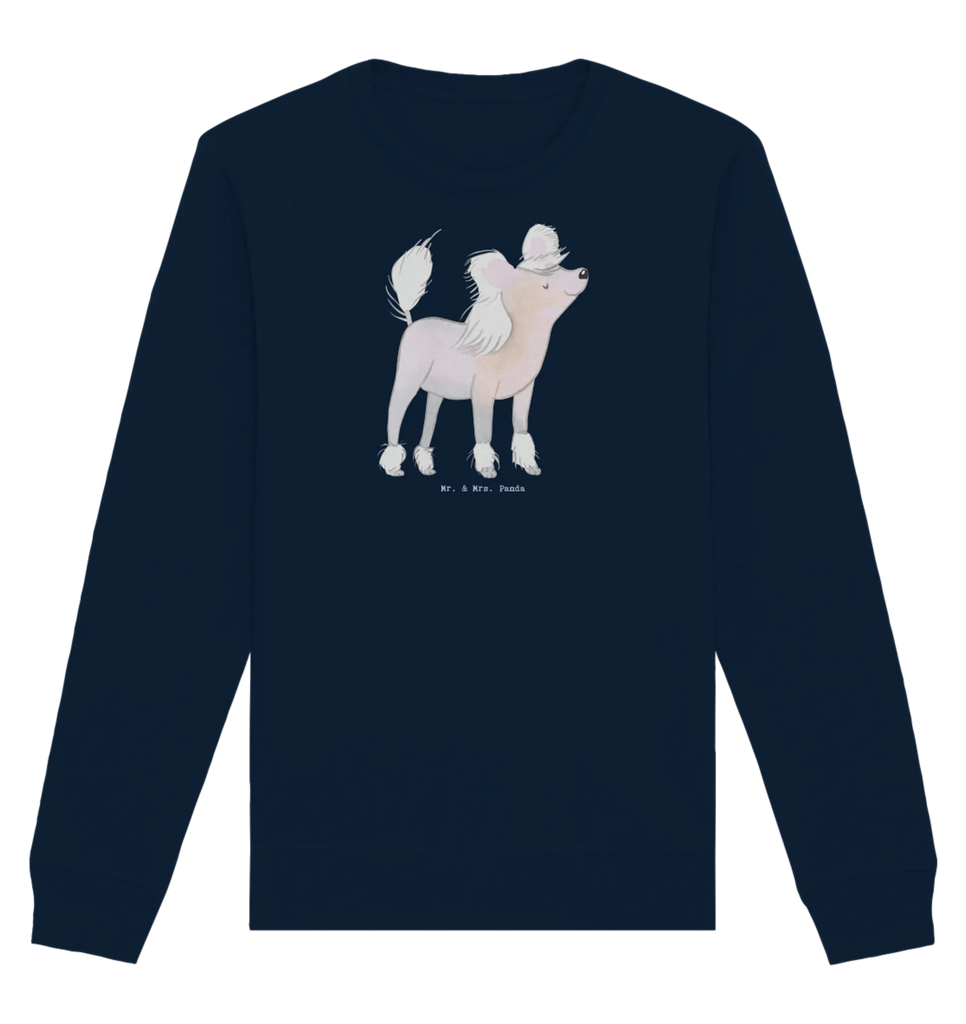 Organic Pullover Chinesischer Schopfhund Moment Pullover, Pullover Männer, Pullover Frauen, Sweatshirt, Sweatshirt Männer, Sweatshirt Frauen, Unisex, Hund, Hunderasse, Rassehund, Hundebesitzer, Geschenk, Tierfreund, Schenken, Welpe, Chinesischer Schopfhund, Chinese Crested Dog