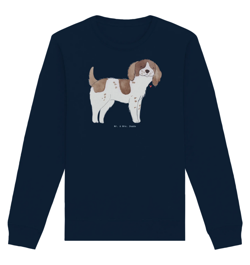 Organic Pullover English Springer Spaniel Moment Pullover, Pullover Männer, Pullover Frauen, Sweatshirt, Sweatshirt Männer, Sweatshirt Frauen, Unisex, Hund, Hunderasse, Rassehund, Hundebesitzer, Geschenk, Tierfreund, Schenken, Welpe, English Springer Spaniel