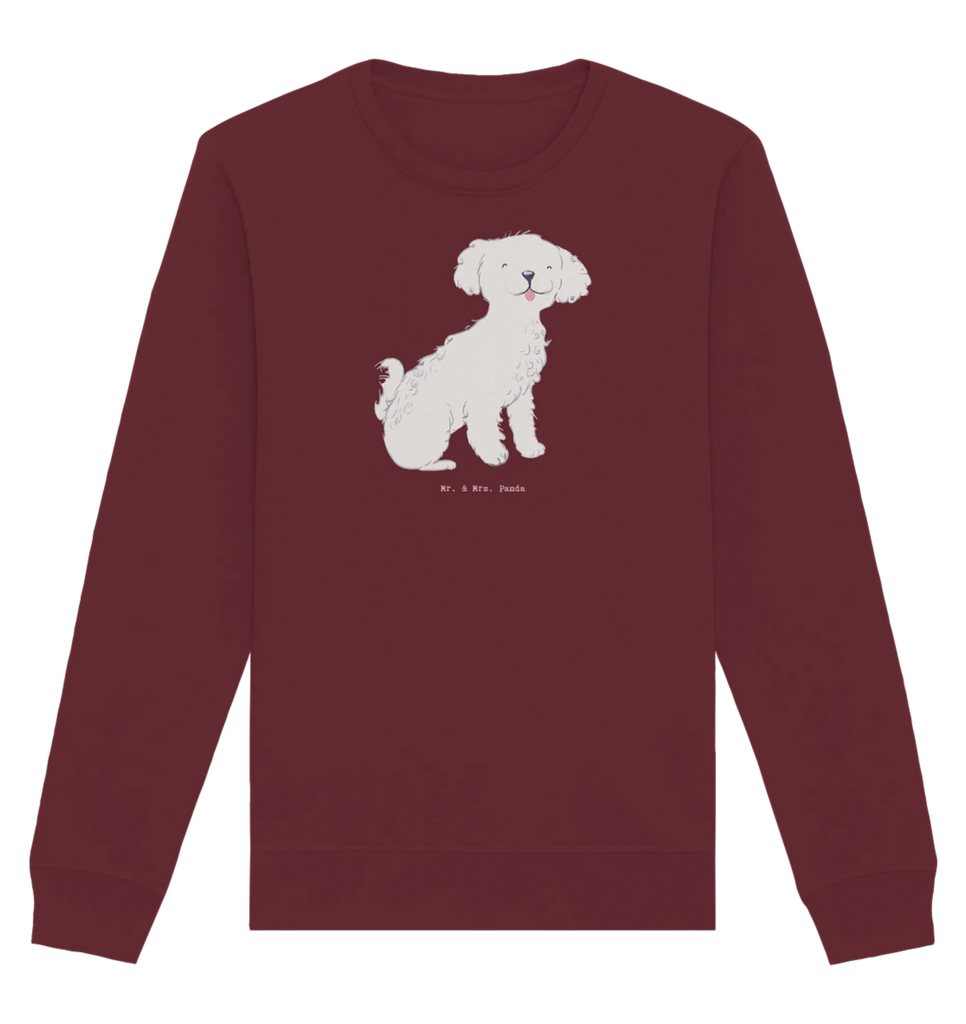 Organic Pullover Bichon Frisé Moment Pullover, Pullover Männer, Pullover Frauen, Sweatshirt, Sweatshirt Männer, Sweatshirt Frauen, Unisex, Hund, Hunderasse, Rassehund, Hundebesitzer, Geschenk, Tierfreund, Schenken, Welpe, Bichon Frisé