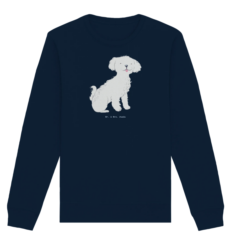 Organic Pullover Bichon Frisé Moment Pullover, Pullover Männer, Pullover Frauen, Sweatshirt, Sweatshirt Männer, Sweatshirt Frauen, Unisex, Hund, Hunderasse, Rassehund, Hundebesitzer, Geschenk, Tierfreund, Schenken, Welpe, Bichon Frisé