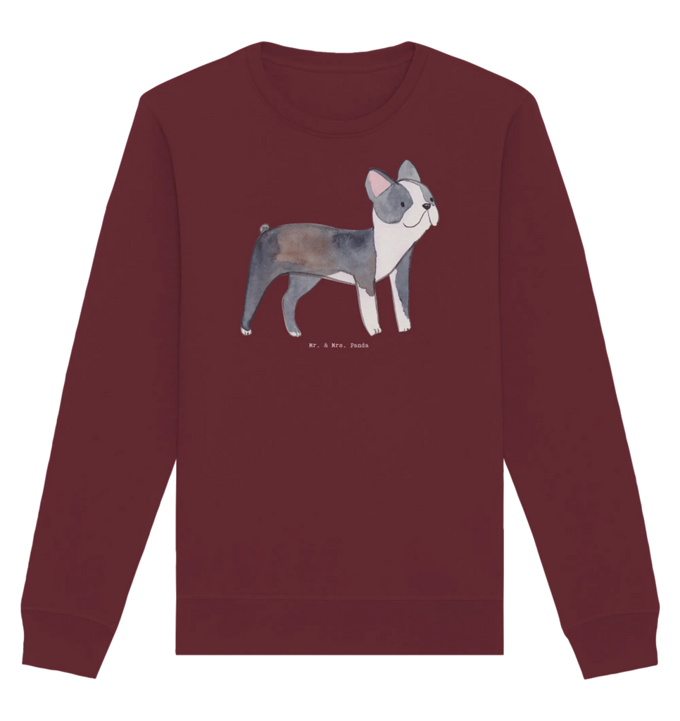 Organic Pullover Boston Terrier Moment Pullover, Pullover Männer, Pullover Frauen, Sweatshirt, Sweatshirt Männer, Sweatshirt Frauen, Unisex, Hund, Hunderasse, Rassehund, Hundebesitzer, Geschenk, Tierfreund, Schenken, Welpe, Boston Terrier