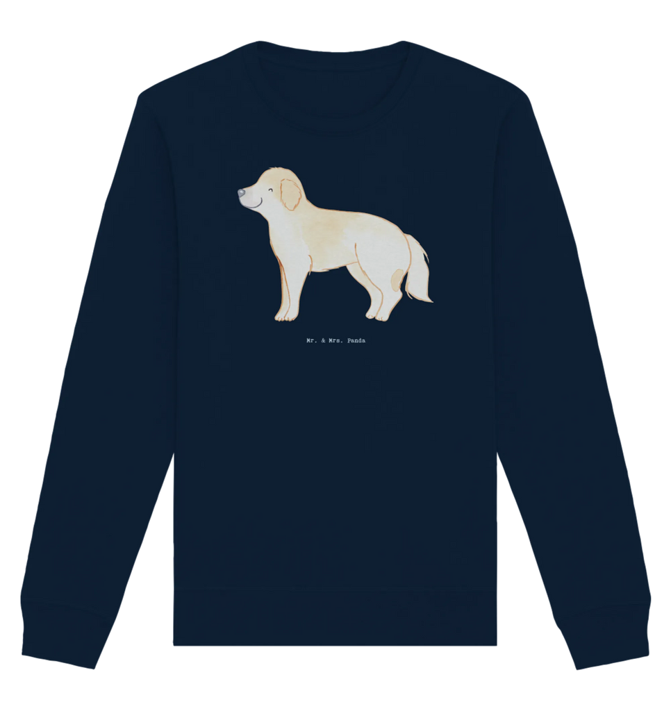 Organic Pullover Golden Retriever Moment Pullover, Pullover Männer, Pullover Frauen, Sweatshirt, Sweatshirt Männer, Sweatshirt Frauen, Unisex, Hund, Hunderasse, Rassehund, Hundebesitzer, Geschenk, Tierfreund, Schenken, Welpe, Golden Retriever, Goldie Hund