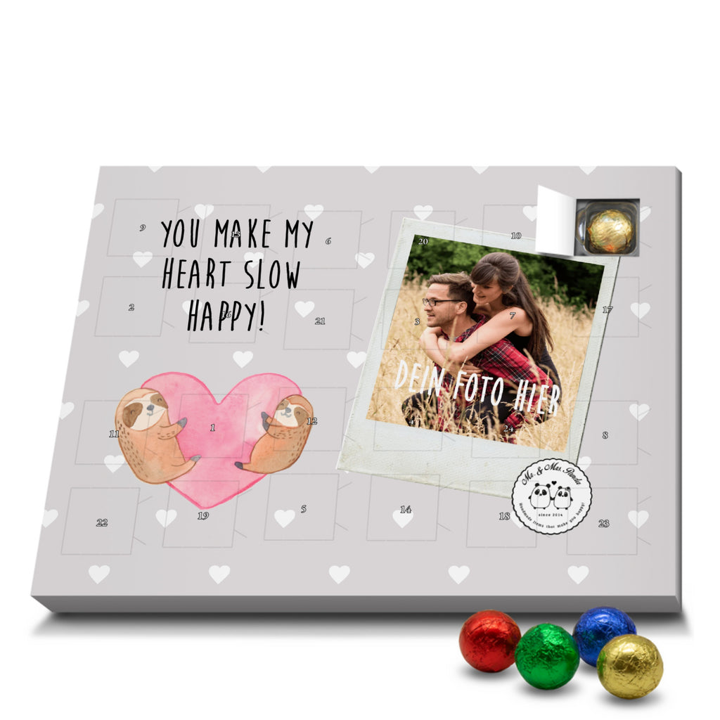 Personalisierter Schoko Foto Adventskalender Faultiere Herz Personalisierter Adventskalender, Adventskalender mit Namen, Liebe, Partner, Freund, Freundin, Ehemann, Ehefrau, Heiraten, Verlobung, Heiratsantrag, Liebesgeschenk, Jahrestag, Hocheitstag, Valentinstag, Geschenk für Frauen, Hochzeitstag, Mitbringsel, Geschenk für Freundin, Geschenk für Partner, Liebesbeweis, für Männer, für Ehemann