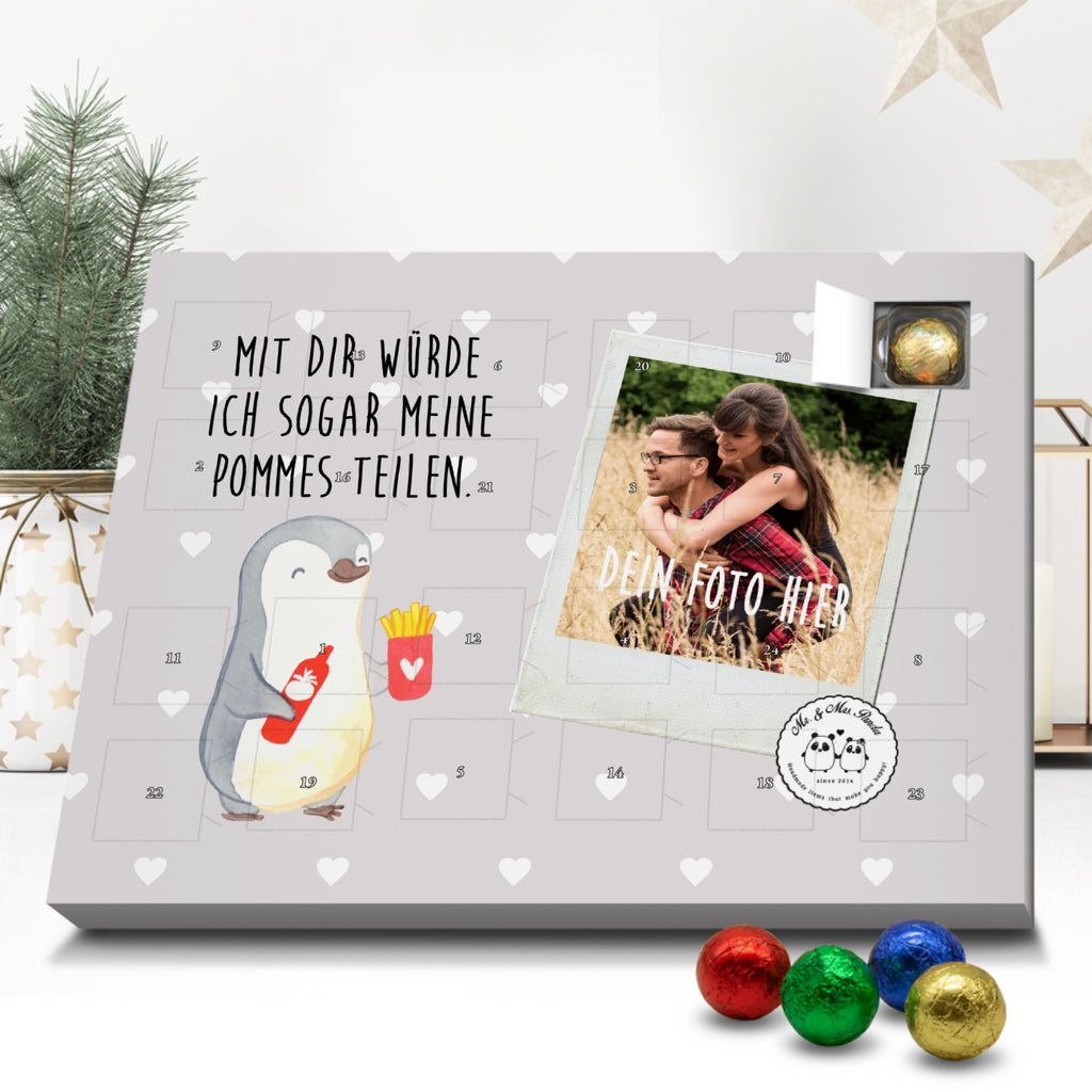 Personalisierter Schoko Foto Adventskalender Pinguin Pommes Personalisierter Adventskalender, Adventskalender mit Namen, Liebe, Partner, Freund, Freundin, Ehemann, Ehefrau, Heiraten, Verlobung, Heiratsantrag, Liebesgeschenk, Jahrestag, Hocheitstag, Valentinstag, Geschenk für Frauen, Hochzeitstag, Mitbringsel, Geschenk für Freundin, Geschenk für Partner, Liebesbeweis, für Männer, für Ehemann