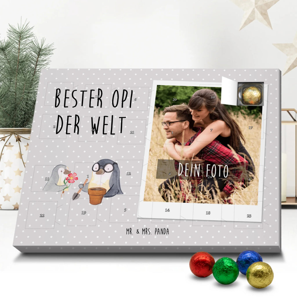 Personalisierter Schoko Foto Adventskalender Pinguin Bester Opi der Welt Personalisierter Schoko Foto Adventskalender, für, Dankeschön, Geschenk, Schenken, Geburtstag, Geburtstagsgeschenk, Geschenkidee, Danke, Bedanken, Mitbringsel, Freude machen, Geschenktipp, Großvater, Grossvater, Opa, Opi. Großpapa, Großeltern, Nichte, Neffe, Kleinigkeit, Oppa, Oppi, Bester