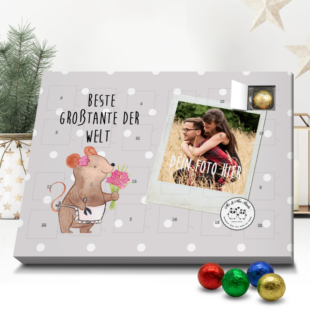 Personalisierter Schoko Foto Adventskalender Maus Beste Großtante der Welt Personalisierter Adventskalender, Adventskalender mit Namen, für, Dankeschön, Geschenk, Schenken, Geburtstag, Geburtstagsgeschenk, Geschenkidee, Danke, Bedanken, Mitbringsel, Freude machen, Geschenktipp, Großtante, Grosstante, Tante, Lieblingstante, Familie, Schwester, Tanten, Kleinigkeit, Beste, Nichte, Neffe, Groß