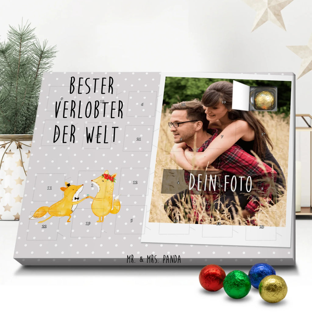 Personalisierter Schoko Foto Adventskalender Fuchs Bester Verlobter der Welt Personalisierter Schoko Foto Adventskalender, für, Dankeschön, Geschenk, Schenken, Geburtstag, Geburtstagsgeschenk, Geschenkidee, Danke, Bedanken, Mitbringsel, Freude machen, Geschenktipp, Verlobter, Verloben, Verlobung, Traummann, Mann, Freund, Ehemann, Zukünftiger, Hochzeit, Ehe