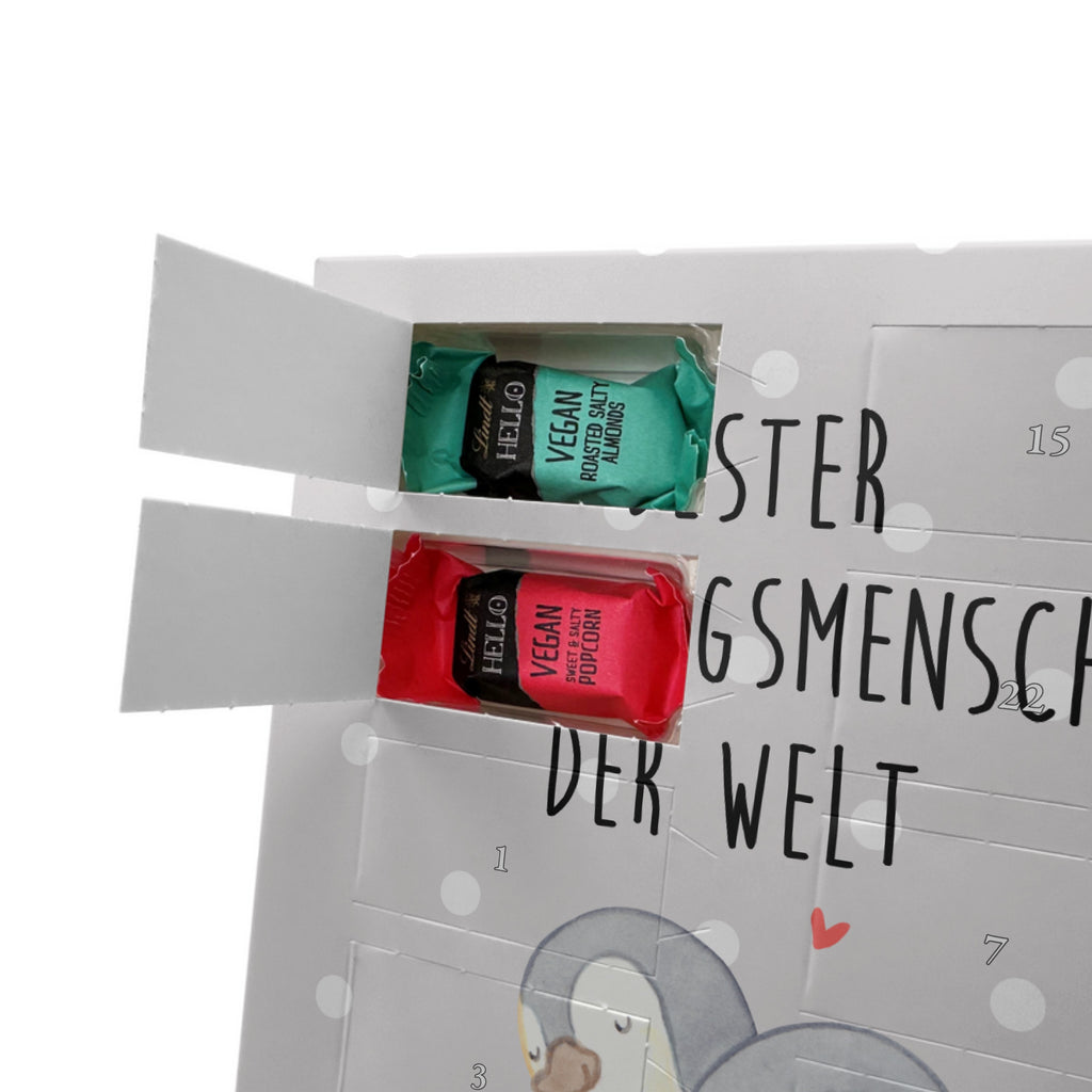 Personalisierter veganer Foto Adventskalender Pinguin Bester Lieblingsmensch der Welt Personalisierter veganer Adventskalender, für, Dankeschön, Geschenk, Schenken, Geburtstag, Geburtstagsgeschenk, Geschenkidee, Danke, Bedanken, Mitbringsel, Freude machen, Geschenktipp, Lieblingsmensch, Lieblings Mensch, Liebling, Partner, Bae, beste Freundin, Freund, Liebe, Herz, Love, Mama, Papa, Familie