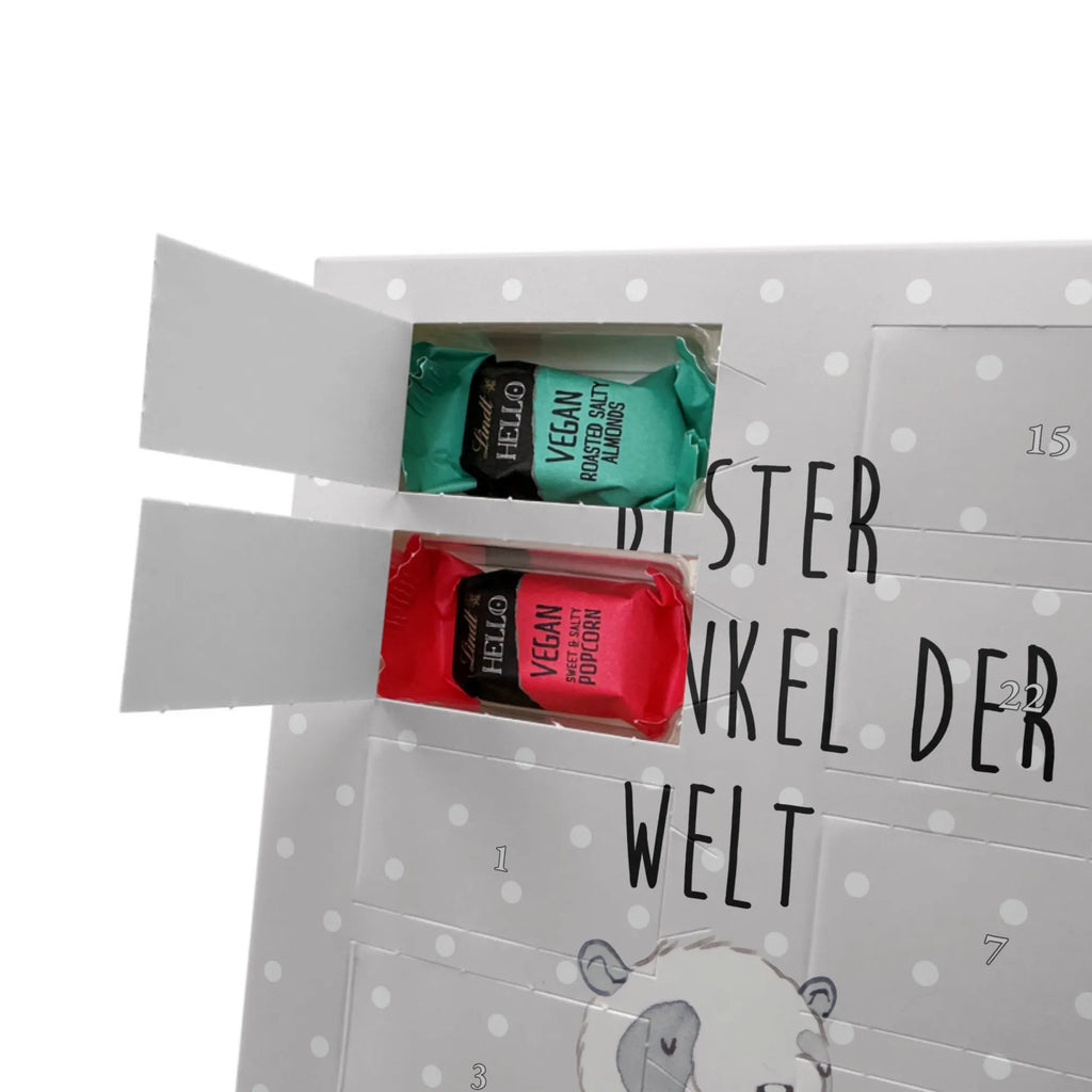 Personalisierter veganer Foto Adventskalender Panda Bester Halbonkel der Welt Personalisierter veganer Foto Adventskalender, für, Dankeschön, Geschenk, Schenken, Geburtstag, Geburtstagsgeschenk, Geschenkidee, Danke, Bedanken, Mitbringsel, Freude machen, Geschenktipp, Onkel, bester Onkel, Halbonkel, Stiefonkel, Stief, Stiefgeschwister, Familie, Kleinigkeit