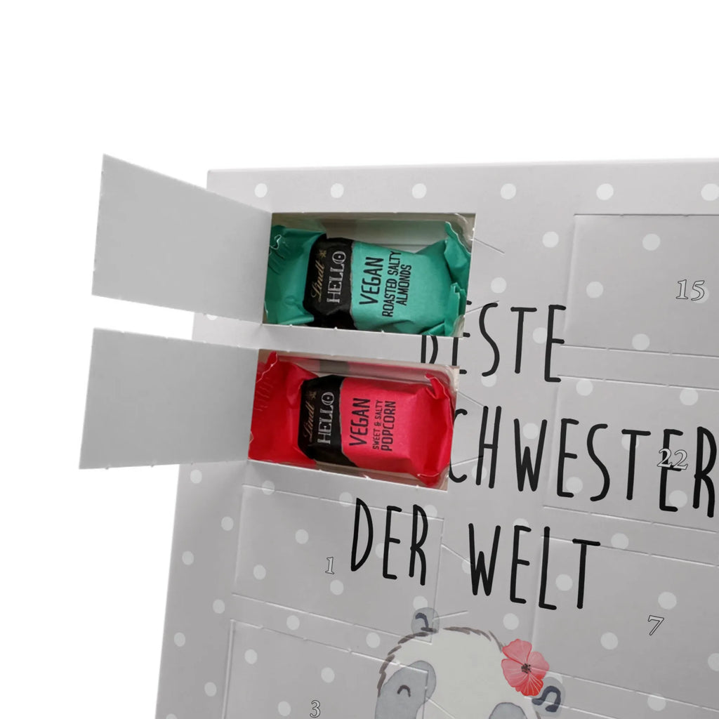 Personalisierter veganer Foto Adventskalender Panda Beste Trinkschwester der Welt Personalisierter veganer Foto Adventskalender, für, Dankeschön, Geschenk, Schenken, Geburtstag, Geburtstagsgeschenk, Geschenkidee, Danke, Bedanken, Mitbringsel, Freude machen, Geschenktipp, Trinkschwester, Saufschwester, Schwester, Sister, Freundin, Party, Bae, Trinken, Alkohol, Wochenende, Kleinigkeit, Sister from another Mister