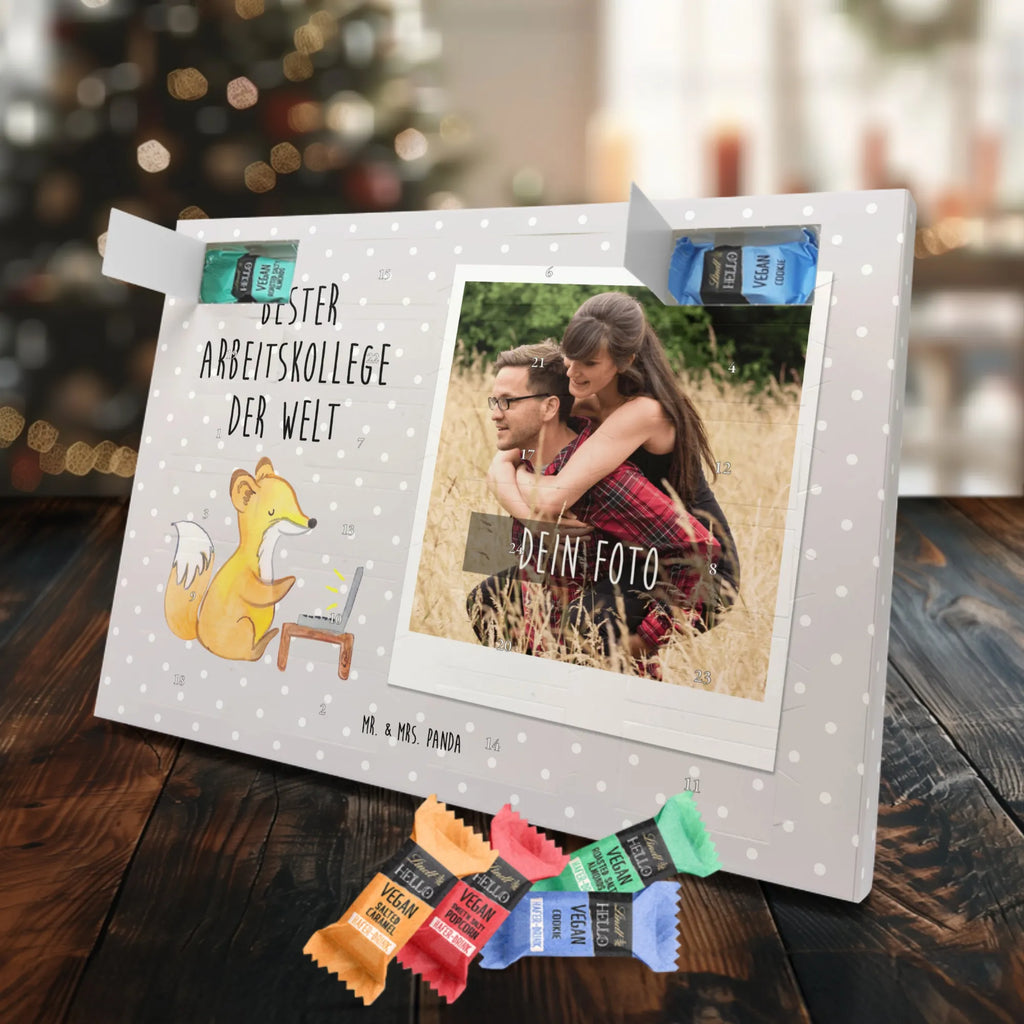 Personalisierter veganer Foto Adventskalender Fuchs Bester Arbeitskollege der Welt Personalisierter veganer Foto Adventskalender, für, Dankeschön, Geschenk, Schenken, Geburtstag, Geburtstagsgeschenk, Geschenkidee, Danke, Bedanken, Mitbringsel, Freude machen, Geschenktipp, Arbeitskollege, Kollege, Büro, Abschiedsgeschenk, Ruhestand, Arbeit, Mitarbeiter, Berufsgenosse, Beruf