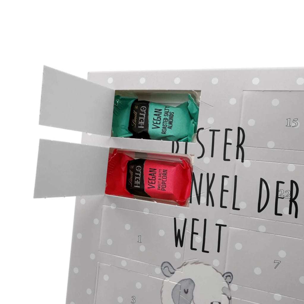 Personalisierter veganer Foto Adventskalender Panda Bester Großonkel der Welt Personalisierter veganer Foto Adventskalender, für, Dankeschön, Geschenk, Schenken, Geburtstag, Geburtstagsgeschenk, Geschenkidee, Danke, Bedanken, Mitbringsel, Freude machen, Geschenktipp, Großonkel, Onkel