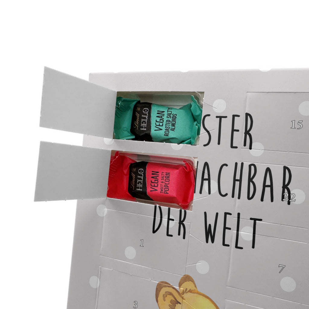 Personalisierter veganer Foto Adventskalender Fuchs Bester Sitznachbar der Welt Personalisierter veganer Adventskalender, für, Dankeschön, Geschenk, Schenken, Geburtstag, Geburtstagsgeschenk, Geschenkidee, Danke, Bedanken, Mitbringsel, Freude machen, Geschenktipp, Sitznachbar, Stuhlnachbar, Nachbar, Uni, Universität, Seminar, Kommilitone, Tischnachbar, Schule, Mitschüler, Mitstudent, Hochschule