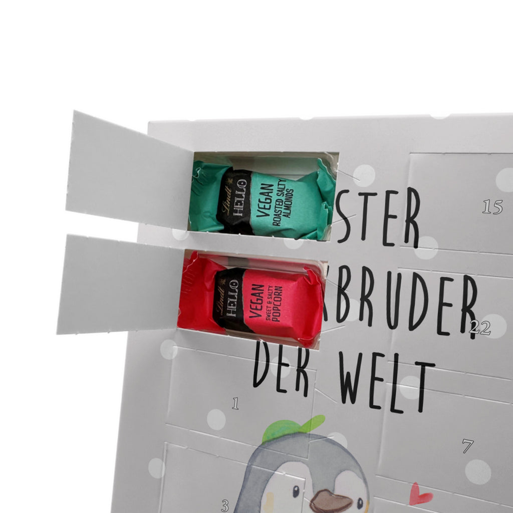 Personalisierter veganer Foto Adventskalender Pinguin Bester Trinkbruder der Welt Personalisierter veganer Adventskalender, für, Dankeschön, Geschenk, Schenken, Geburtstag, Geburtstagsgeschenk, Geschenkidee, Danke, Bedanken, Mitbringsel, Freude machen, Geschenktipp, Trinkbruder, Trinkkumpel, Kumpel, Saufkumpane, Kumpane, Trinken, Party, Kleinigkeit