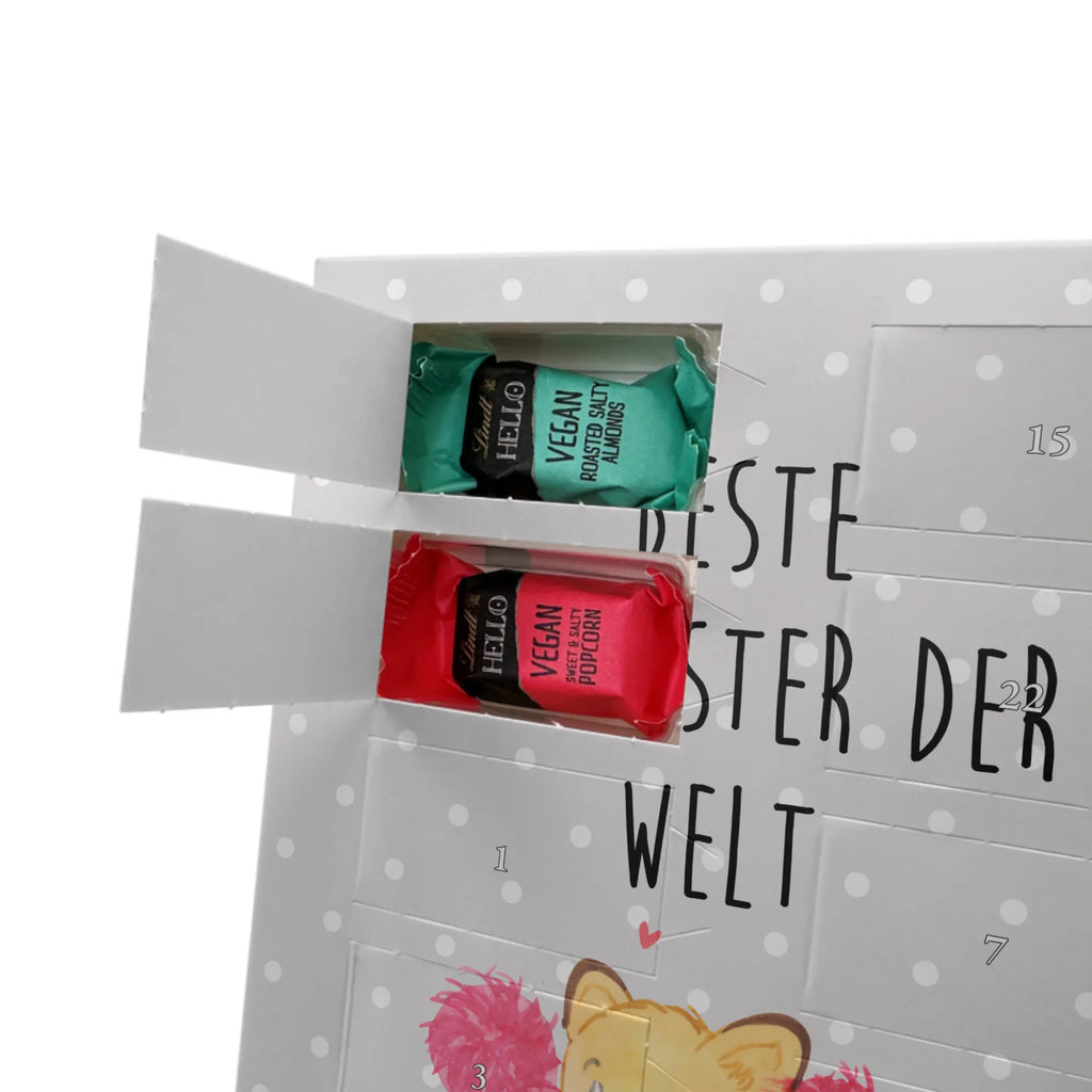 Personalisierter veganer Foto Adventskalender Fuchs Beste Schwester der Welt Personalisierter veganer Foto Adventskalender, für, Dankeschön, Geschenk, Schenken, Geburtstag, Geburtstagsgeschenk, Geschenkidee, Danke, Bedanken, Mitbringsel, Freude machen, Geschenktipp, Schwester, Geschwister, Schwesterherz, Sister, Familie, Kleinigkeit, Beste, Tochter