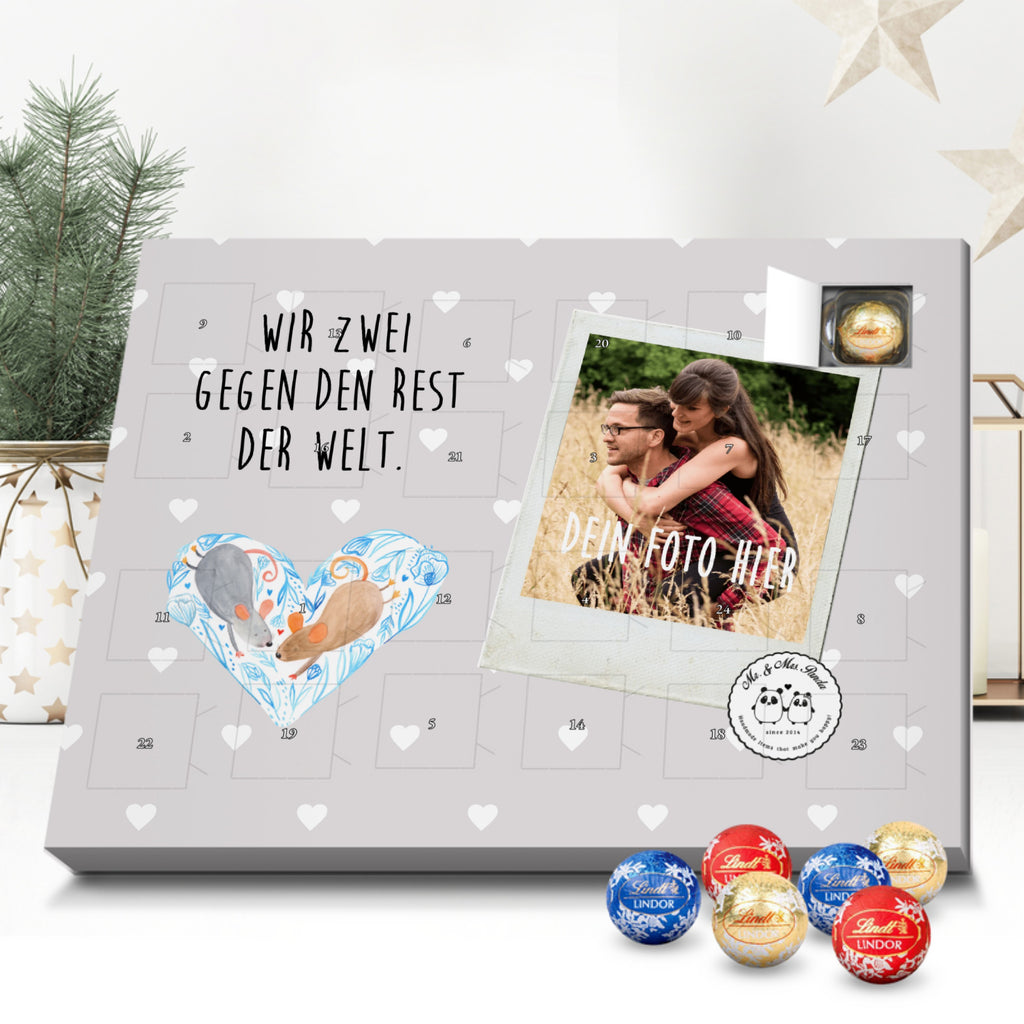 Personalisierter Kugel Markenschokolade Foto Adventskalender Mäuse Herz Personalisierter Kugel Markenschokolade Adventskalender, Liebe, Partner, Freund, Freundin, Ehemann, Ehefrau, Heiraten, Verlobung, Heiratsantrag, Liebesgeschenk, Jahrestag, Hocheitstag, Maus, Mäuse, Liebesbotschaft, Liebesbeweis, Hochzeit, Lieblingsmensch, Gemeinsamkeit, Love, Geschenk für zwei